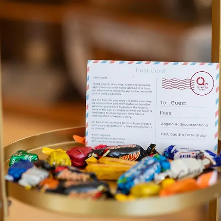 アパート Quattro Beachfront Sea View Ap 4